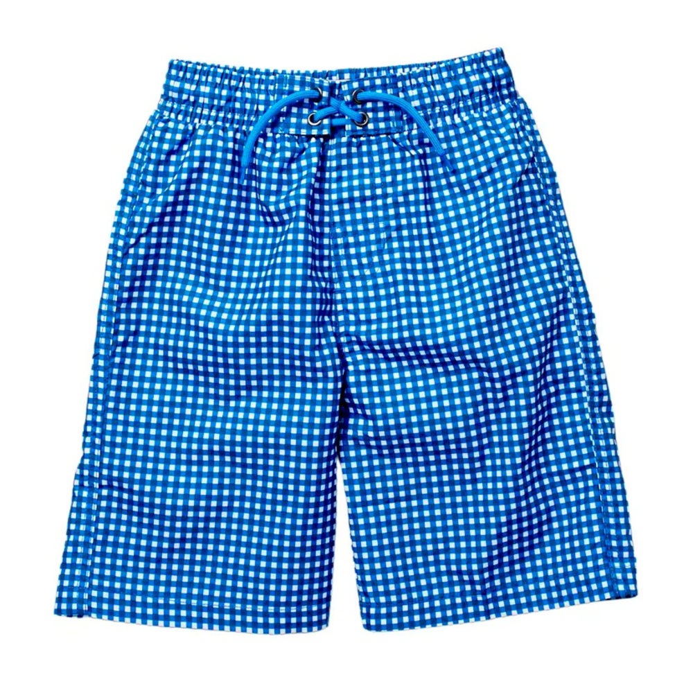🆕 Gingham Swim Trunks BEACH BROS